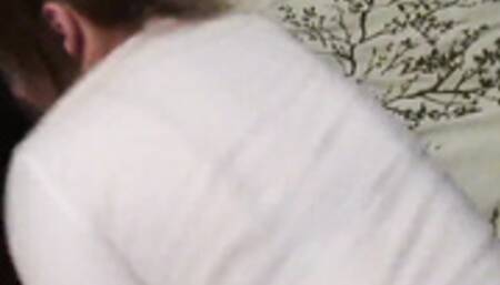 Amber Blank interracial cuckold double facial