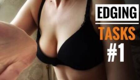 FEMDOM EDGING TASK #1