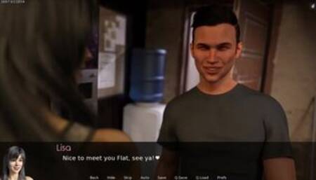 [Gameplay] LISA Gameplay #22 Spying On A Blowjob Next Bathroom Stall