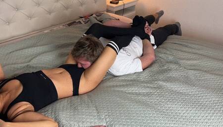 Cruel Asian Headscissors - Tied, Smothered And Squeezed | WMV