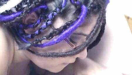 Horny chunky brunettes use vibrators in bed