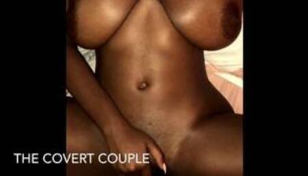 Ebony Goddess with Perfect Ass has Fun with His Big Black Dick!