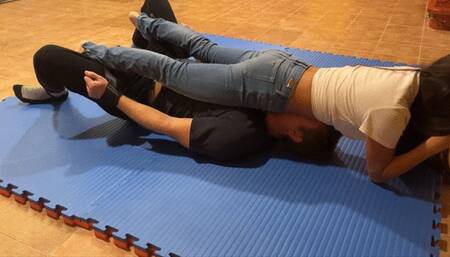 Agressive And Brutal Belly Smother In Jeans (Custom Video) | WMV