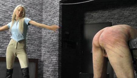 FULL HD Mistress Ariel destroys his ass