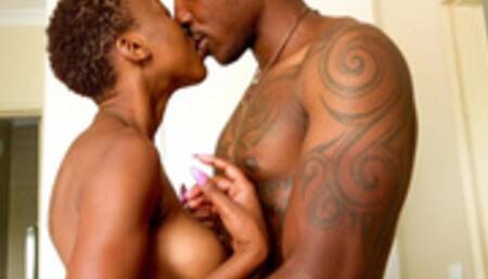 I Picked Up This Cute Petite Short Hair African Babe