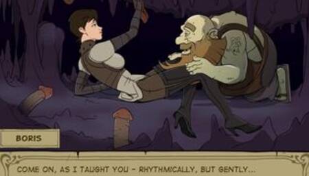 [Gameplay] Witch Hunter Trainer | Short haired teen with big tits and a perfect bi...