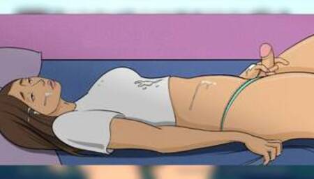 [MOTION COMIC] - Her StepDaughter - Part 2 - Futanari Girl Gets A Blowjob From Her Girlfriend!