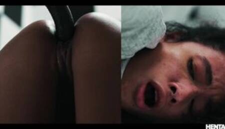 Real Life Hentai - Alien Monster Fucks Mia Nix in All Holes in a Toilet