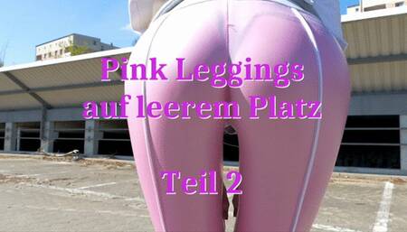 Pink leggings on empty space, part 2 - Pink Leggings auf leerem Platz, Teil 2