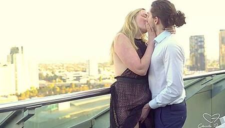 Dominic Eats Out Charlies Pussy In Front Of The Iconic Melbourne Skyline P1