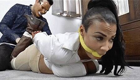 Ruby in: Curse of the Cave-People Amulet: Gorgeous Lady Explorer Overwhelmingly Trussed by Ruthless Relic Robbers! (The Custom Cut) (WMV)