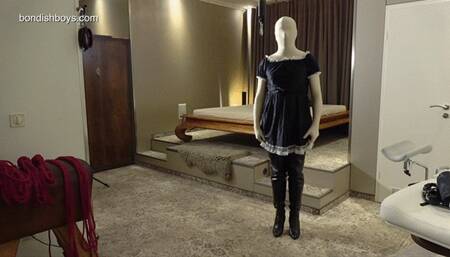 SUSPENSION BONDAGE SESSION WITH LADY RENEE