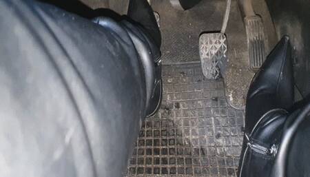 Above Pedal Drive in Guess Boots Mazda WMV