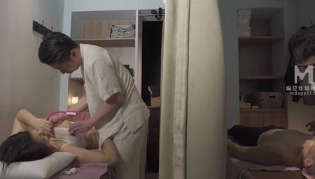 Model media spy cam series-mdwp-0002-massage store spy cam