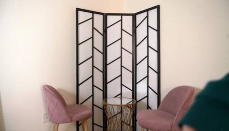 Mia's Mid-Filming Snack