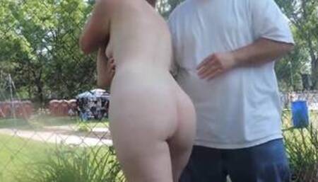 Crazy Amateur at 2017 Nudes a Poppin