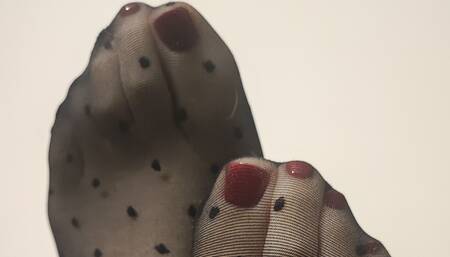 Clea give a gift for Christmas