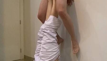 Karate Fighter Lift dick and ball - Very Hard