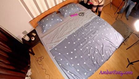 Sexy chubby MILF rough masturbation, fucking with her horny assistant, spanking a sexy ass milf before fucking her