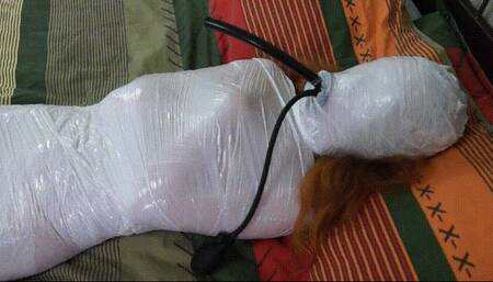 White Stretch Pear Gag White Shell