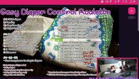 Diaper roulette – diaper challenge