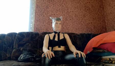 Femboy Abbie self breathplay