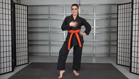 WHITNEY'S POV KARATE BEATDOWN (4K)