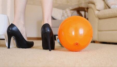 Girl plays and relaxes at home (FHD)