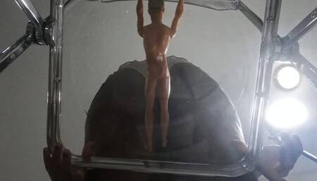 Tiny Craig under Giantess Ass