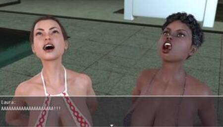 [Gameplay] Laura, Lustful Secrets: Interracial Group Sex And Cumshot-Ep20