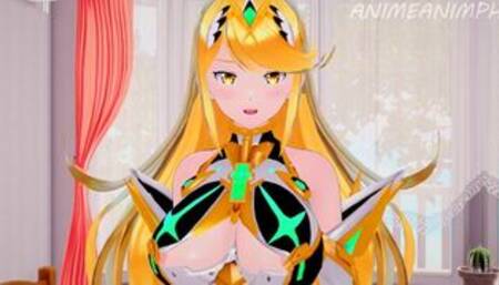 XENOBLADE CHRONICLES 2 MYTHRA HENTAI 3D UNCENSORED