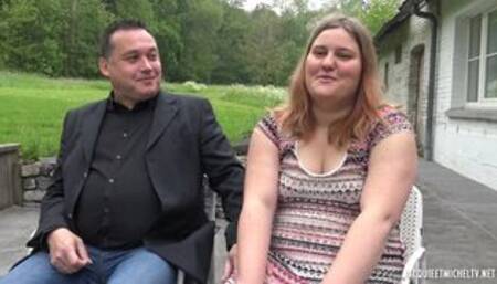 Hot threesome for BBW and young Manon