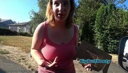 Phat Ass Slut Begs For Weed And Rides Cock For It