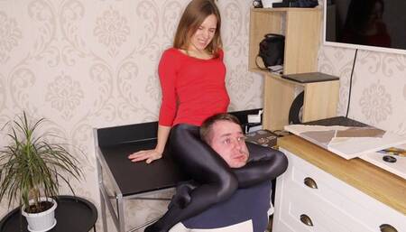 Comfortable spandex pantyhose