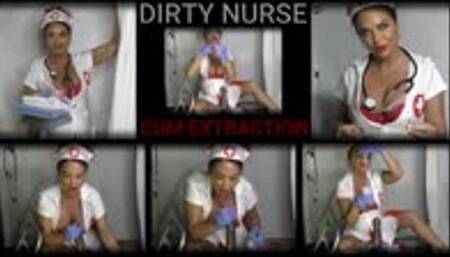 Dirty Nurse Cum Extraction BBC POV