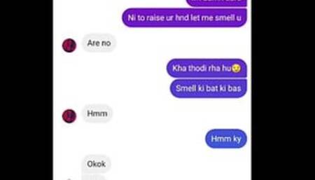 Desi Indian girl sexy hot chat on Instagram part 2