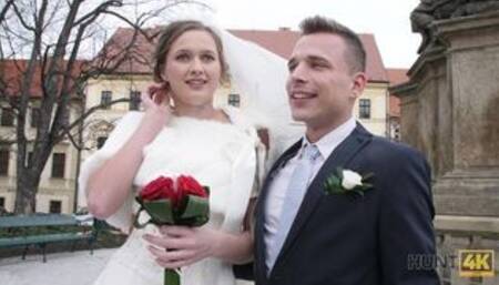 Attractive Czech bride spends first night with rich stranger