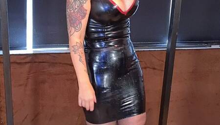 Sweaty Latex Clean Up!