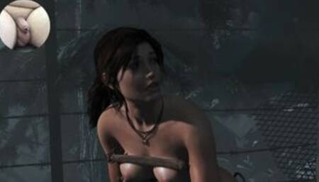 RISE OF THE TOMB RAIDER NUDE EDITION COCK CAM GAMEPLAY #8