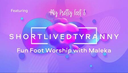 Fun Foot Worship with Maleka