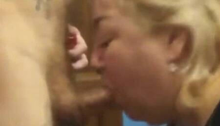 Sucking and jerking off a young guy's cock until he finished in my mouth