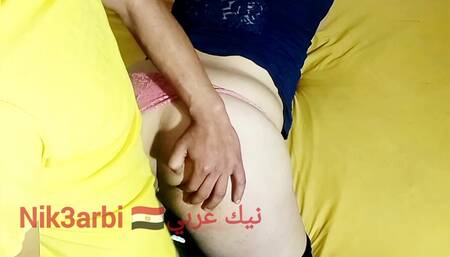 Somaya, Sharmota mitneka an Egyptian employee in a bank, gets fucked by her colleague, after the manager, Hema, fucks her