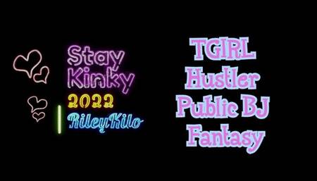 Tgirl Hustler NSA Public Bathroom BJ