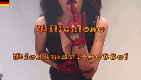 Willenlose Wichsmarionette!