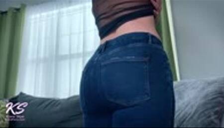 Stroke and Send to my Ass in Denim