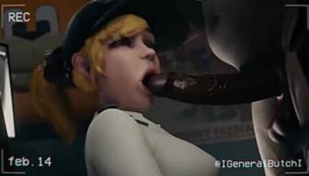 Vanessa Fnaf enjoys a cock