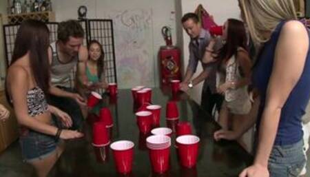 These Horny Teens Love To Party And Fuck In The Dorms!