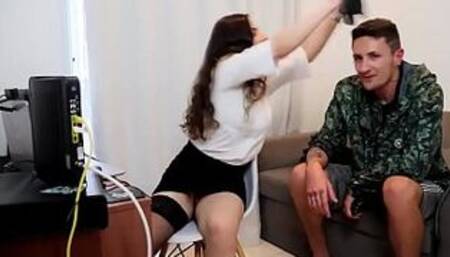 CS STRIP EMME WHITE Playing with fks