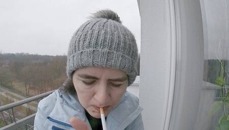 Smoke, spit, sexy lips