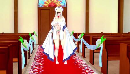 Sword Maiden's gift: Goblin Slayer Hentai parody